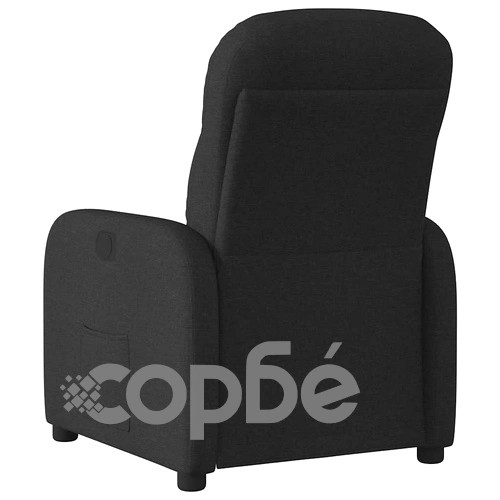 Наклоняем релакс стол с текстилна тапицерия, черен, 66x88x95 см ➤ топ цена ➤ sorbe.bg