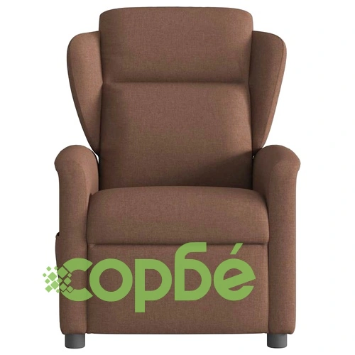 Наклоняем стол от текстил, кафяв, с регулируема облегалка и подлакътници ➤ топ цена ➤ sorbe.bg