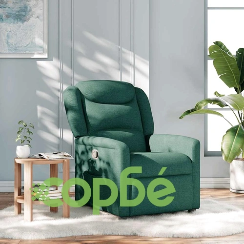 Наклоняем релакс стол от текстил, тъмнозелен, 78x95x100 см ➤ топ цена ➤ sorbe.bg