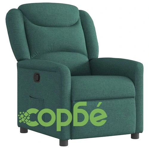 Наклоняем релакс стол от текстил, тъмнозелен, 78x95x100 см ➤ топ цена ➤ sorbe.bg