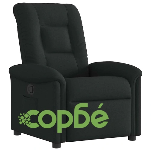 Наклоняем стол от черен текстил с функция за ръчно регулиране 77x91,5x96 см ➤ топ цена ➤ sorbe.bg