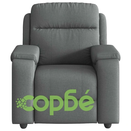 Реклайнер Фотьойл от Текстил, Тъмносив, 96x99x102 см ➤ топ цена ➤ sorbe.bg