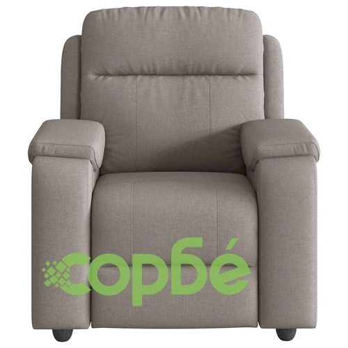 Масажен наклоняем стол от текстил в цвят таупе с 6-точков вибрационен масаж ➤ топ цена ➤ sorbe.bg