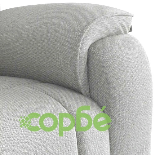 Релакс Фотьойл с Наклон от Плат в Облачно Сиво 96x99x102 см ➤ топ цена ➤ sorbe.bg