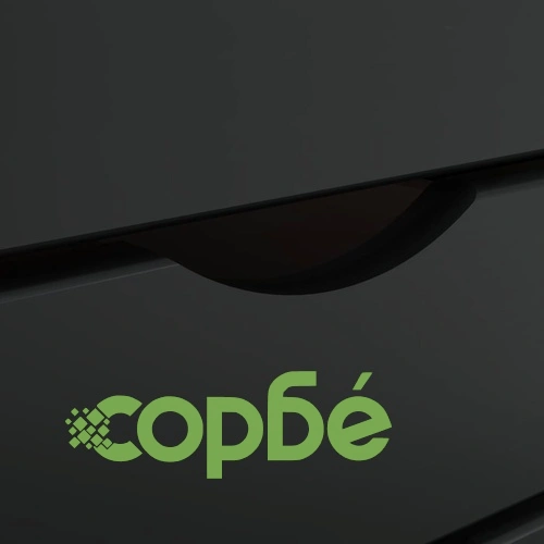 Подвижен Шкаф с 4 Чекмеджета MOSS - Черен от Масивно Борово Дърво 34x39x65,5 см ➤ топ цена ➤ sorbe.bg