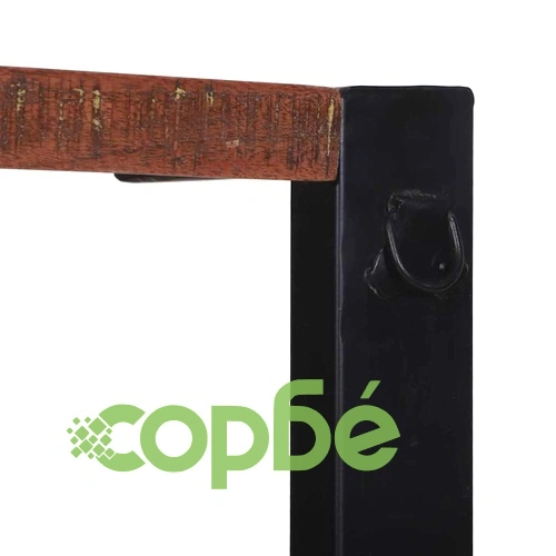 Кухненски стелаж от регенерирано дърво многоцветен 80x40x160 см ➤ топ цена ➤ sorbe.bg