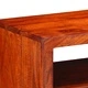 ТВ Шкаф Multicolour 110x30x40 см от Масивна Акациева Дървесина с 2 Врати