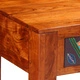 Бюро от масивна акация 110x50x73 см с отворено рафтче