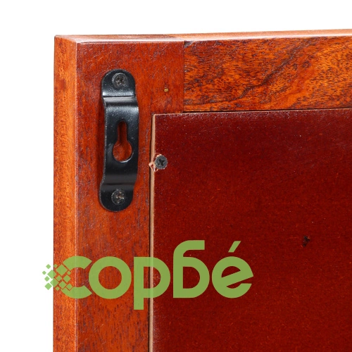 Стенно шкафче от масивна акация 40x20x50 см с правоъгълна форма ➤ топ цена ➤ sorbe.bg