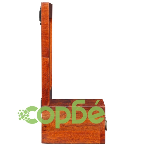 Стенно шкафче от масивна акация 40x20x50 см с правоъгълна форма ➤ топ цена ➤ sorbe.bg