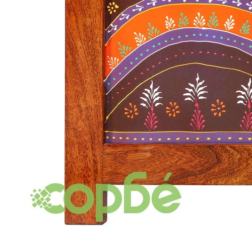 Разделител за стая 3 панела от масивно акациево дърво 105x180 см кафяв ➤ топ цена ➤ sorbe.bg