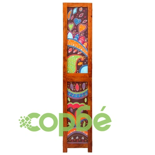 Разделител за стая 3 панела от масивно акациево дърво 105x180 см кафяв ➤ топ цена ➤ sorbe.bg