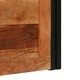Кутия за съхранение от масивно акациево дърво, 80 x 50 x 50 см, кафяво