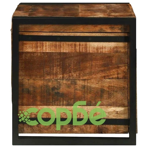 Кутия за съхранение 60x40x41 см от масивно мангово дърво ➤ топ цена ➤ sorbe.bg