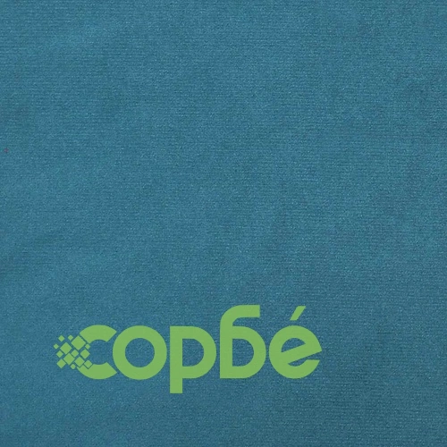 Релакс стол с табуретка от синьо кадифе, 61,5 x 69 x 95,5 см ➤ топ цена ➤ sorbe.bg