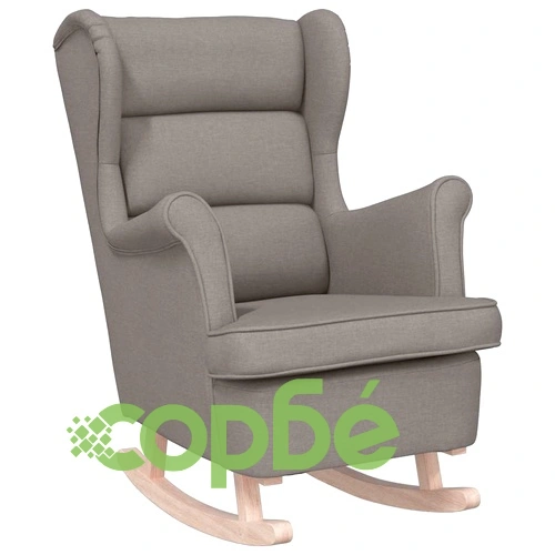 Люлеещ се стол Taupe, текстил, 74x90x102 см ➤ топ цена ➤ sorbe.bg