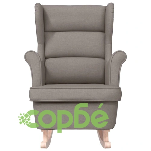 Люлеещ се стол Taupe, текстил, 74x90x102 см ➤ топ цена ➤ sorbe.bg