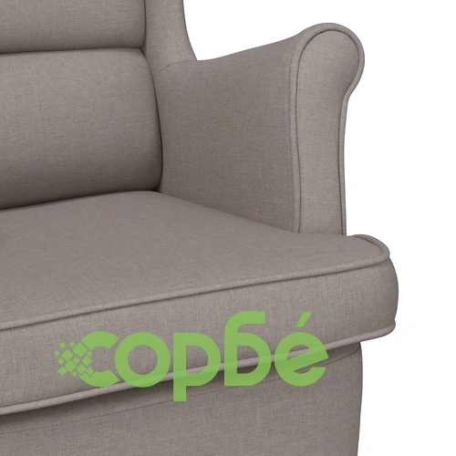 Люлеещ се стол Taupe, текстил, 74x90x102 см ➤ топ цена ➤ sorbe.bg