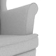 Луксозен Люлеещ се Стол Cloud Grey 74x90x102 см от Полиестерна Тъкан