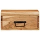 Стенни Нощни Шкафчета от Масивна Акация - Комплект 2 бр., 40 x 30 x 19 см