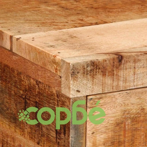 Стенен шкаф за телевизор от масивно манго дърво 80x30x19 см ➤ топ цена ➤ sorbe.bg