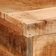 Стенен шкаф за телевизор от масивно манго дърво 80x30x19 см