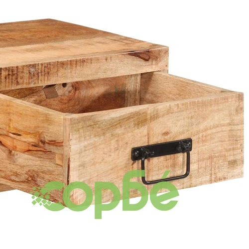 Стенен шкаф за телевизор от масивно манго дърво 80x30x19 см ➤ топ цена ➤ sorbe.bg