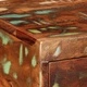 Стенен шкаф за телевизор от масивно рециклирано дърво 100x30x19 см
