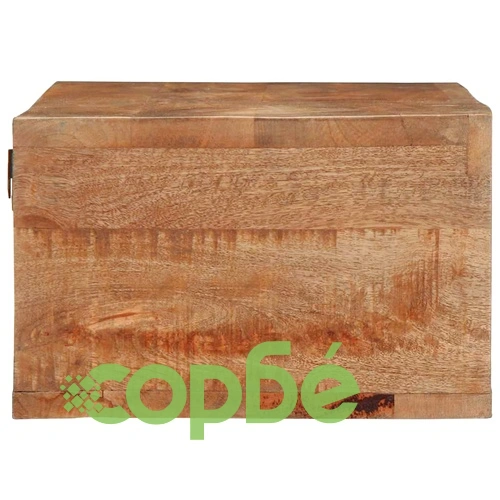 Стенен шкаф за телевизор от масивно манго дърво 100x30x19 см ➤ топ цена ➤ sorbe.bg