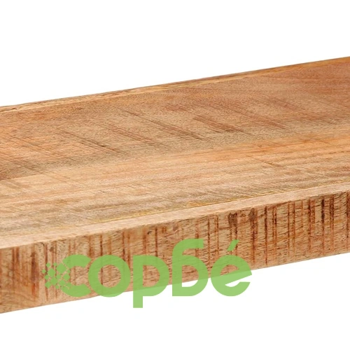 Стенен рафт от масивно манго дърво 110x33x45 cm - Ръчна изработка ➤ топ цена ➤ sorbe.bg