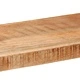 Стенен рафт от масивно манго дърво 110x33x45 cm - Ръчна изработка