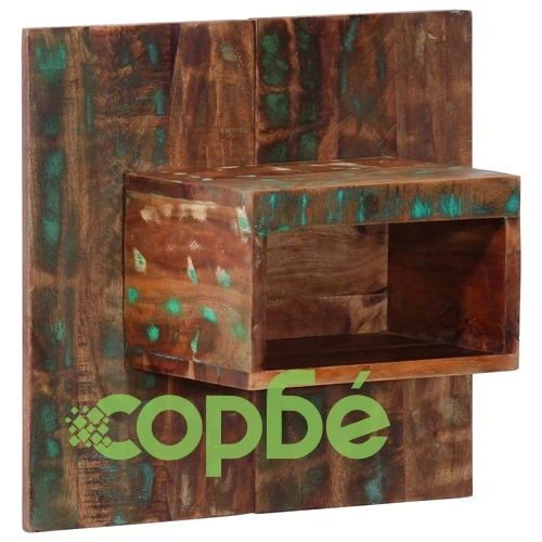 Нощно шкафче Multicolour 50x27x50 см от Масивна Възстановена Дървесина ➤ топ цена ➤ sorbe.bg