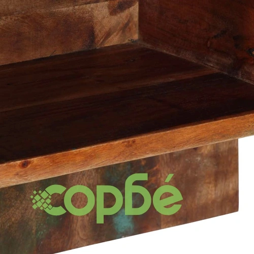 Нощно шкафче Multicolour 50x27x50 см от Масивна Възстановена Дървесина ➤ топ цена ➤ sorbe.bg
