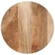Кръгла странична маса от масивно манго дърво 40x40 cm