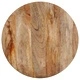 Кръгла странична маса от масивно манго дърво 37x45 cm с пясъкоструйно покритие