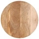 Кръгла странична маса от масивно манго дърво 33x50 cm с пясъкоструйно покритие