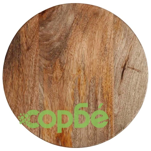 Кръгла странична маса 30x60 cm от масивно манго дърво ➤ топ цена ➤ sorbe.bg