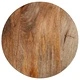 Кръгла странична маса 30x60 cm от масивно манго дърво