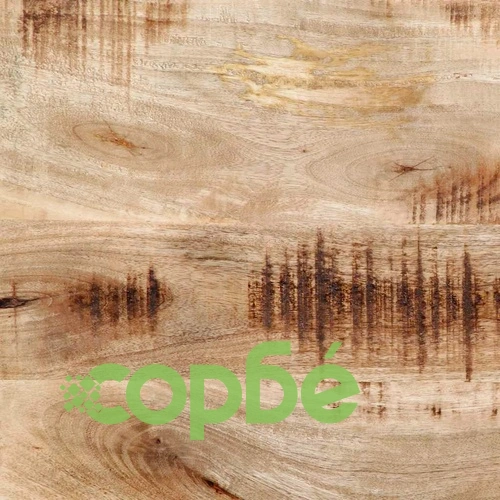 Табла за легло 180 см от масивно манго дърво и желязо ➤ топ цена ➤ sorbe.bg