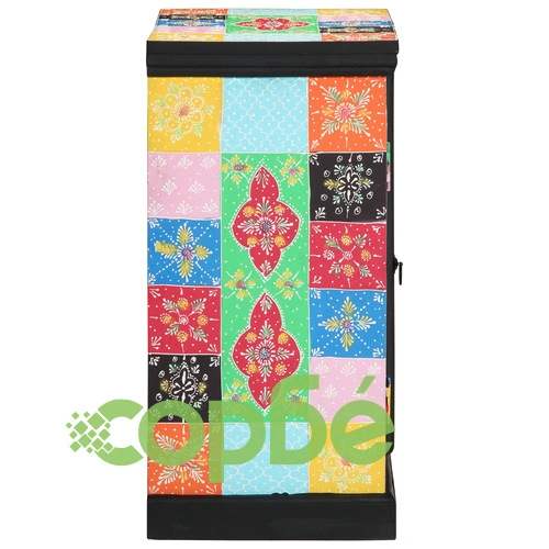 Конзолна маса от масивно мангово дърво - Многоцветна 50x30x75 см ➤ топ цена ➤ sorbe.bg