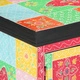 ТВ шкаф от масивно манго дърво, многоцветен, 100x35x50 см, в Арт Деко стил ТВ шкаф от масивно манго дърво, многоцветен, 100x35x50 см, в Арт Деко стил