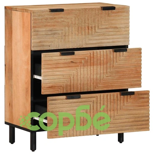 Шкаф от Масивно Манго Дърво, Кафяв, 60x33x75 cm ➤ топ цена ➤ sorbe.bg