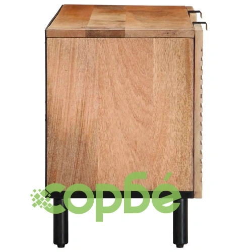 ТВ шкаф от масивно манго дърво 105x33x46 cm в кафяв цвят ➤ топ цена ➤ sorbe.bg
