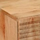 Шкаф от Масивно Манго Дърво, Кафяв, 60x33x75 см, с Декоративна CNC Фронтална Част Шкаф от Масивно Манго Дърво, Кафяв, 60x33x75 см, с Декоративна CNC Фронтална Част