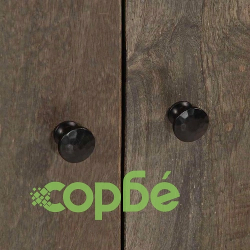 Шкаф от Масивно Манго Дърво в Светло Сив Цвят 60x33,5x75 cm ➤ топ цена ➤ sorbe.bg