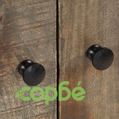 Шкаф за баня с мивка 62x33x58 см от масивно мангово дърво ➤ топ цена ➤ sorbe.bg