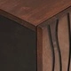 Шкаф за съхранение от масивно мангово дърво 60x33.5x75 см кафяв