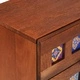 Нощно шкафче Кафяво 50 x 33 x 62 см Масивно мангово дърво