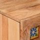 ТВ шкаф Натурал 105 x 33,5 x 46 см, масивно мангово дърво