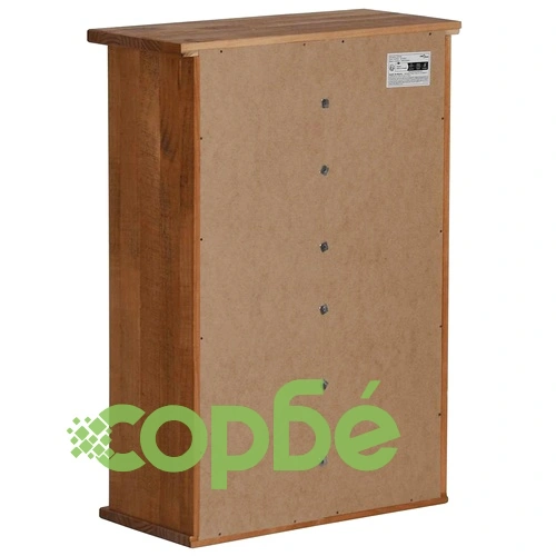 Висящ шкаф HALDEN с плъзгаща се врата от масивна борова дървесина 49x22,5x70 cm ➤ топ цена ➤ sorbe.bg